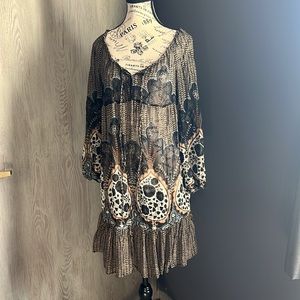 Fire Los Angeles dress